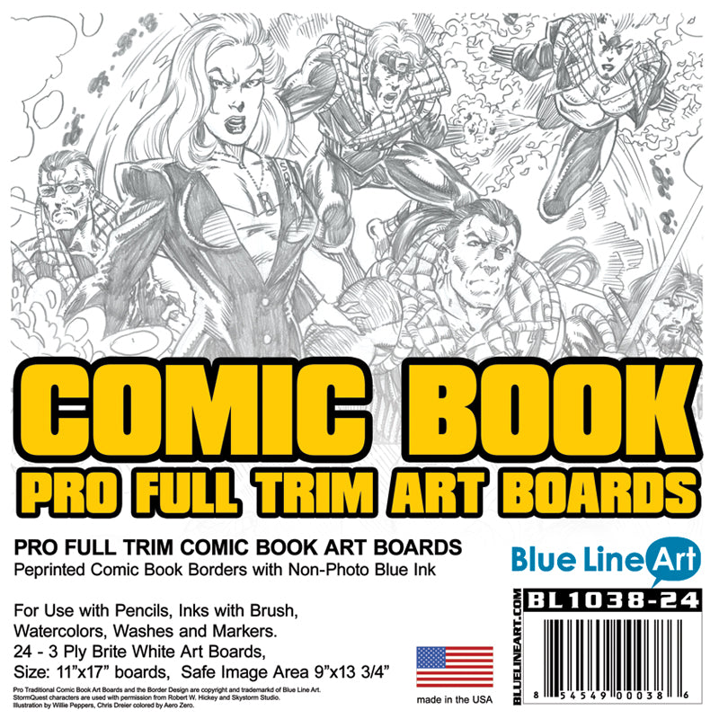 PRO FULL TRIM COMIC BOOK BOARDS (24SH) – AFTERBURN SHOP